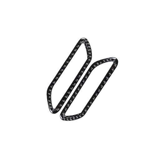 2Pcs Carbon Fiber A-Pillar Air Vent Outlet Cover For Ford Mustang Mach-E 21-22 - Picture 5 of 8