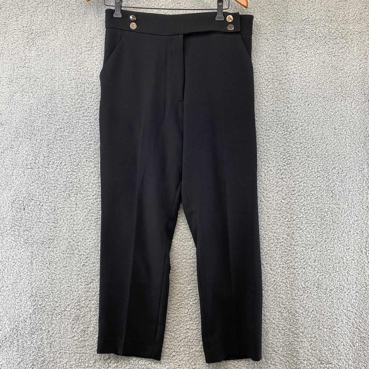H&m black dress clearance pants