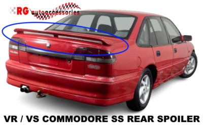 Vs Commodore Spoiler REAR BOOT SPOILER WING for VR / VS COMMODORE SS WITH NEW BRAKE LIGHT ...