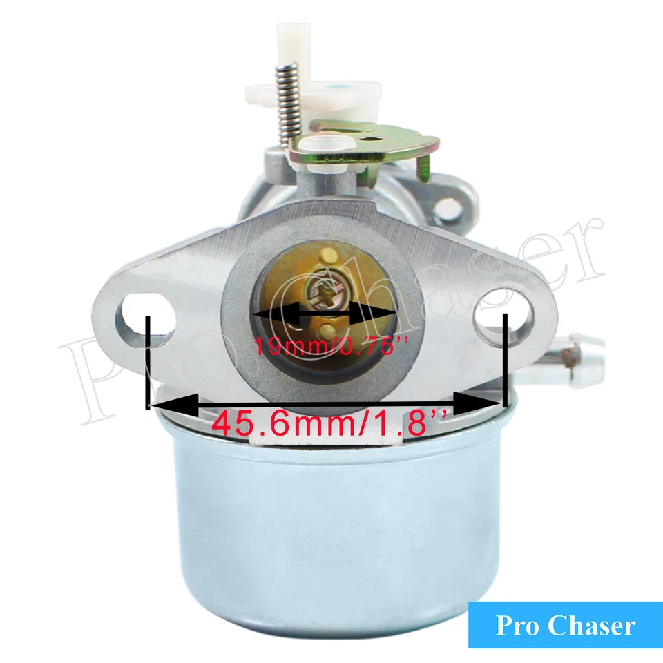 Carburador para Coleman Powermate PM0401853 PM0401852 1850 1500 vatios generador Foto 2 de 4