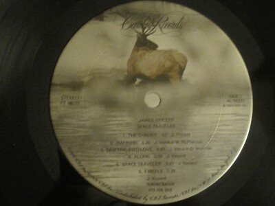 【凄腕ギタリスト】James Vincent / Space Traveler James Vincent – Space Traveler – Vinyl (LP, Album), 1976