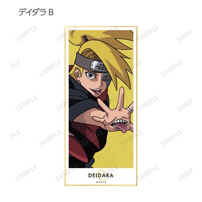 Arma Bianca Shikishi Art Board 12 - Deidara B Naruto Shippuden  USA Ship 