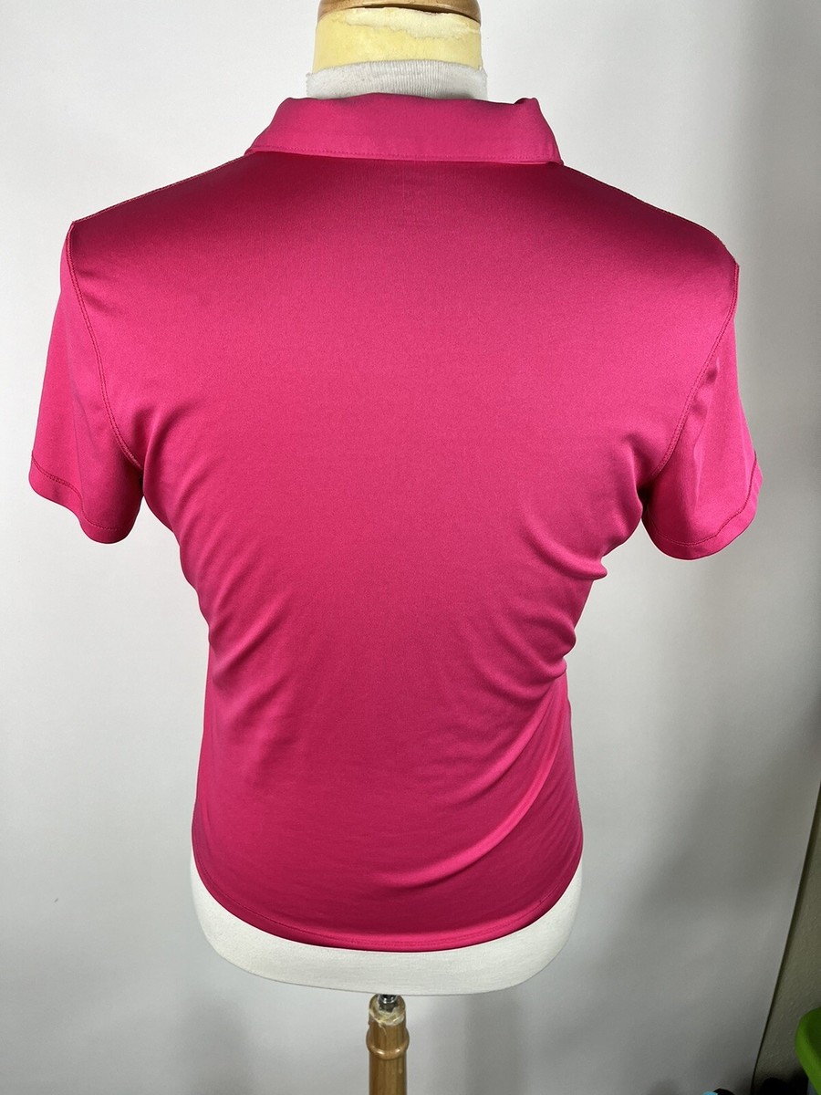 Links's Edition Woman's Size L Short Sleeve Pullover Golf Shirt