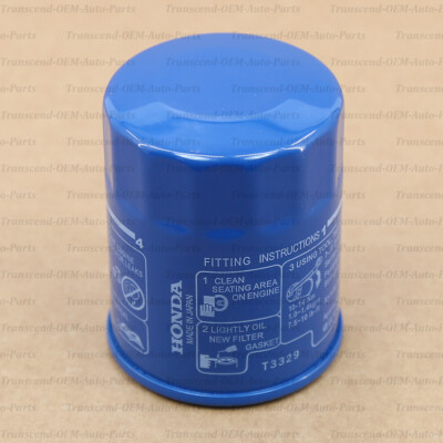 15400-RTA-003 GENUINE OEM ENGINE OIL FILTER w/ DRAIN PLUG WASHER