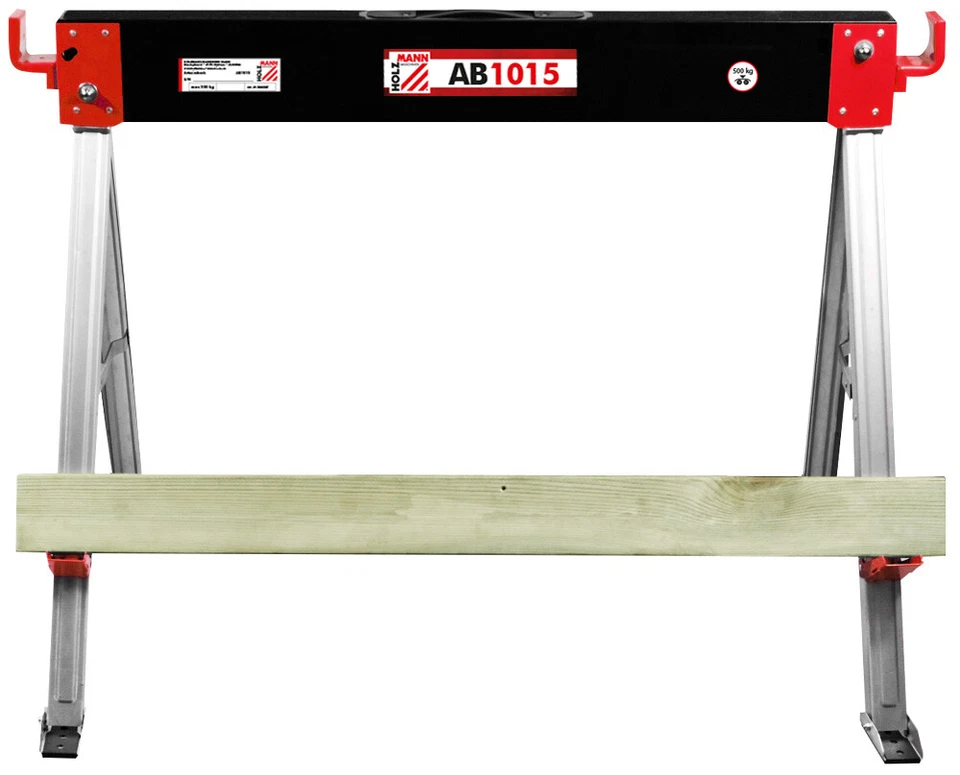 Holzmann zusammenklappbarer Arbeitsbock Klappbock Arbeitstisch AB1015 bis 500kg - Bild 3 von 4