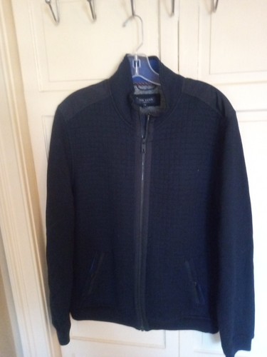 Ted Baker London Black Fleece Full Zip Casual Jacket size S - Picture 3 of 10