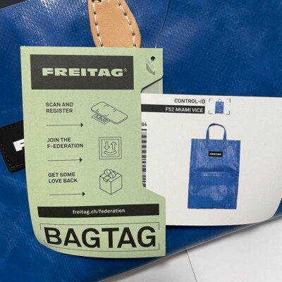 FREITAG x Hender Scheme Collaboration HS MIAMI VICE Tote Bag FREITAG x Hender Scheme Collaboration HS MIAMI VICE Tote Bag