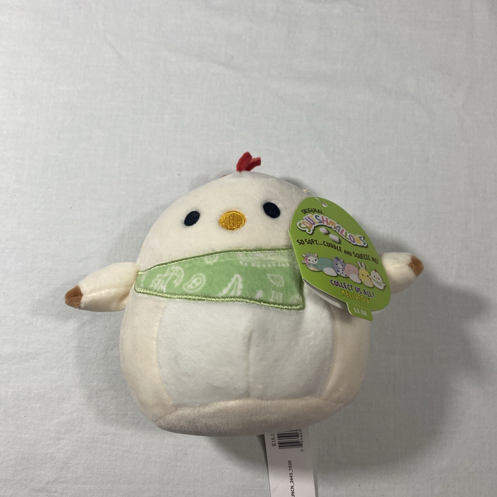 SQUISHMALLOW CHEAP Todd The Bandana Chick 5 inch RETIRED
