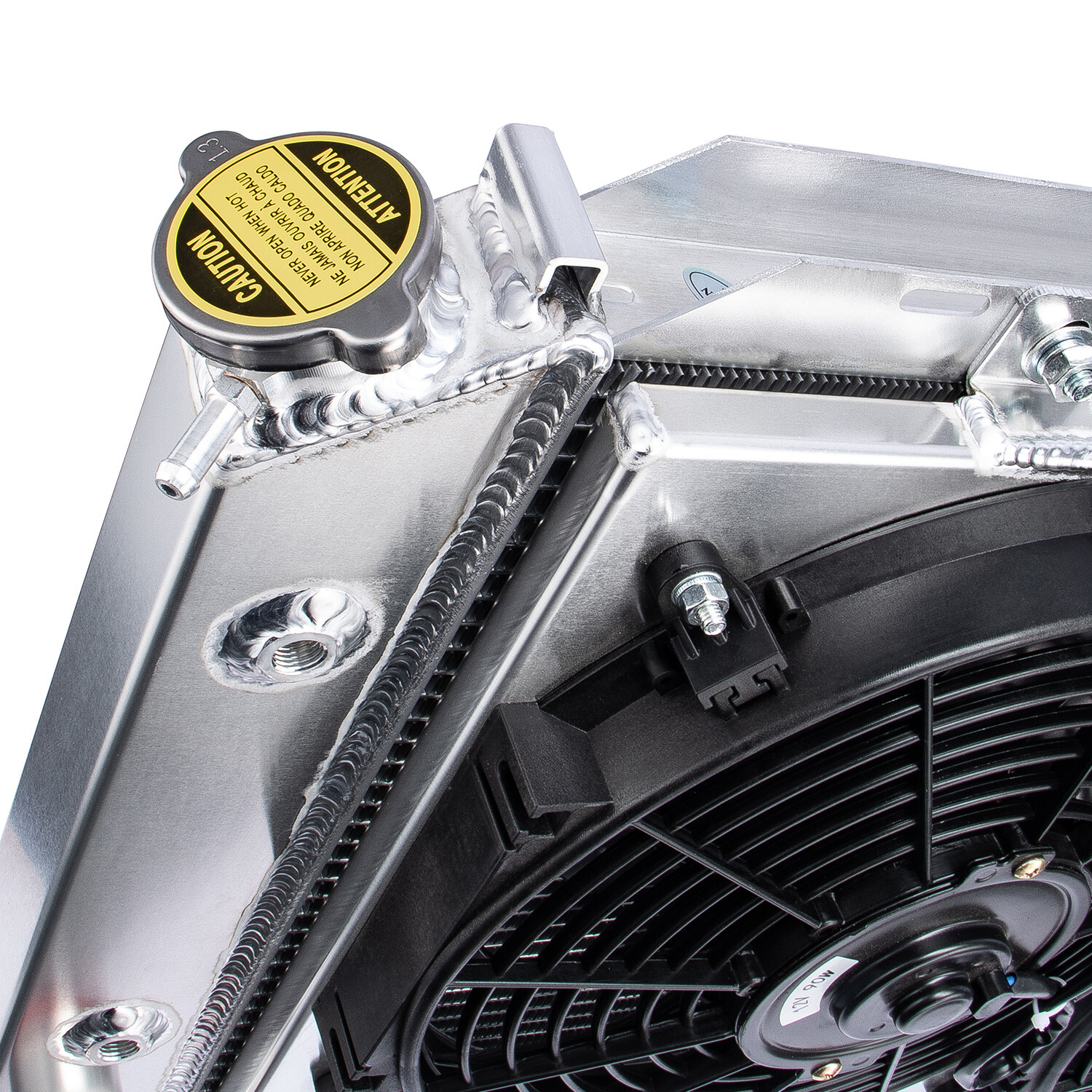 3 Rows Radiator Shroud Fan for 1979-93 Ford Mustang Granada LTD/ Mercury Cougar thumbnail 5