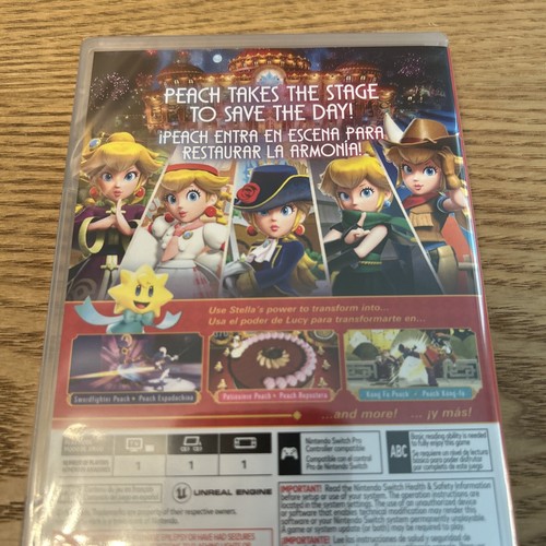 Princess Peach: Showtime! Nintendo Switch Factory Sealed Physical Game Cartridge - Bild 11 von 12