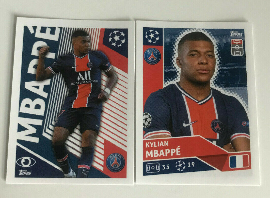 2020/21 UEFA Champions League Kylian Mbppe PSG #PSG2 #PSG18 | eBay