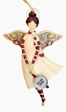 Angel Ornament Holiday Christmas Decoration - You Are Loved 5"