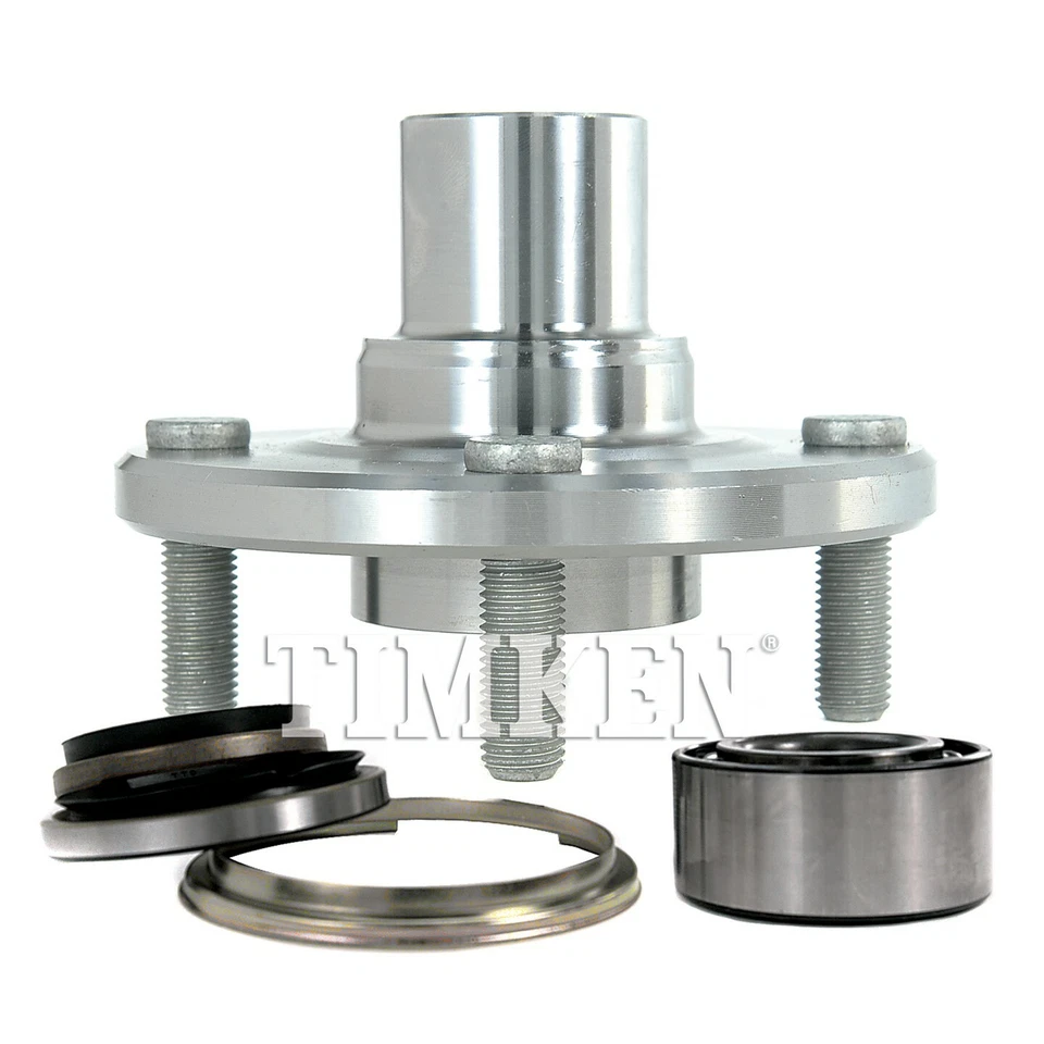 适用于 1998 - 2002 年雪佛兰 Prizm FWD 非 ABS 轮轴承和轮毂组件前 — 第 3/4 张图片