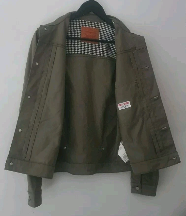 Chaqueta SS13 Supreme x Levis Tipo 1 Talla M Mediana Verde Oliva Muy Rara De Colección Foto 3 de 4