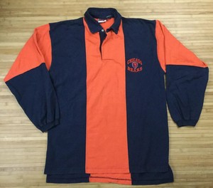 chicago bears long sleeve polo shirt