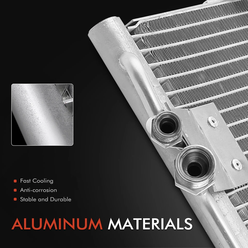 AC Condenser A/C Air Conditioning for Mercedes-Benz E300 E320 E420 E430 E55 AMG - Image 2 of 4