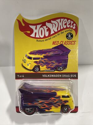 Hot Wheels Volkswagen Drag Bus VW RLC/HWC Neo-Classics