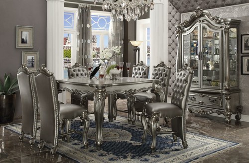 Esstisch 8x Stühle Stuhl Esszimmer Set Essgruppe Designer Tisch Tische Gruppe