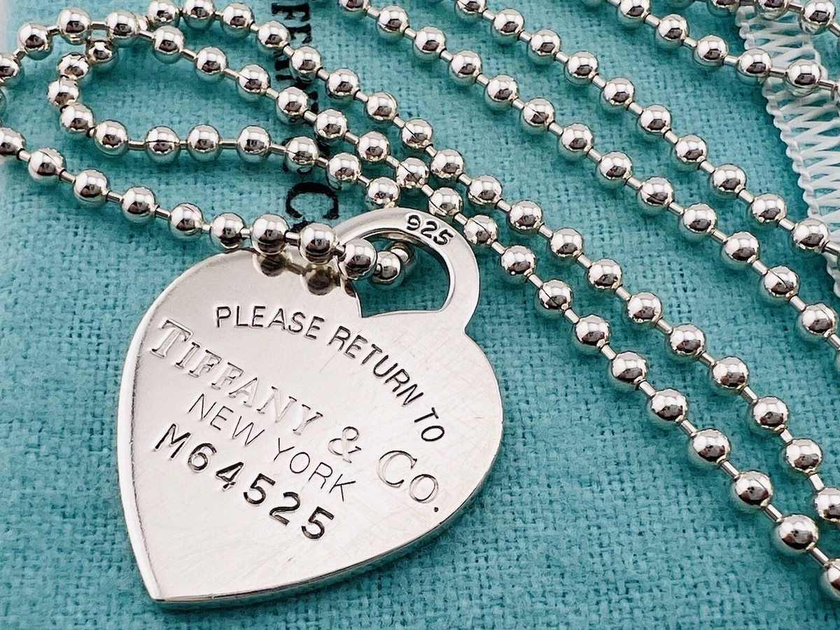 Return To Tiffany Heart Tag Necklace