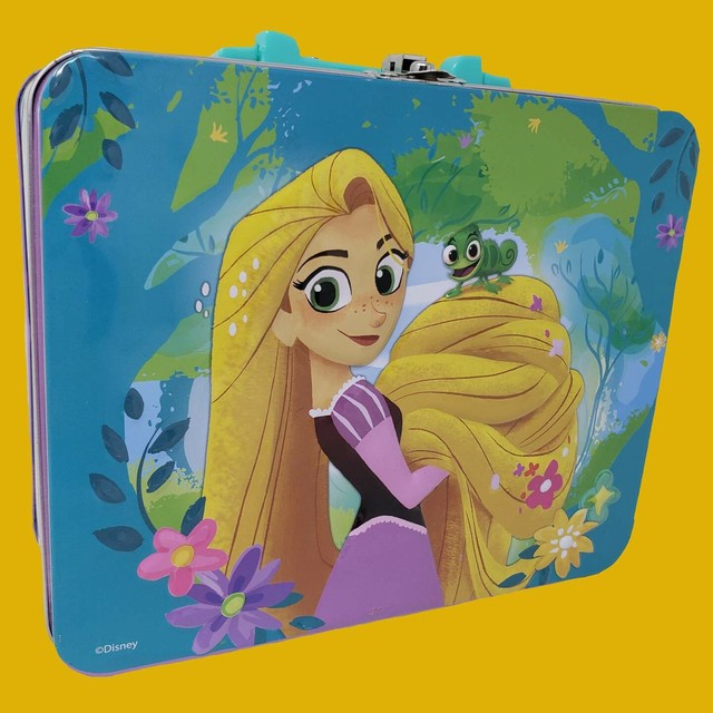 Disney's Tangled Rapunzel With Pascal Metal lunch Box eBay