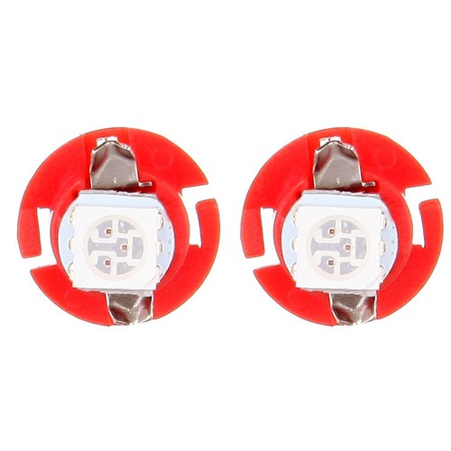 4 Red B8.4D 5050 LED SMD Instrument Panel Cluster Dashboard Gauge Light Bulb - Picture 7 of 8