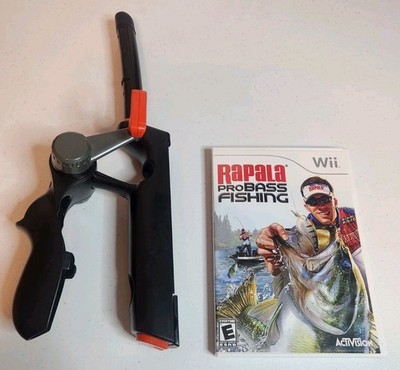 Rapala Pro Bass Fishing Wii CIB w/ Rapala Rod Reel Controller Untested