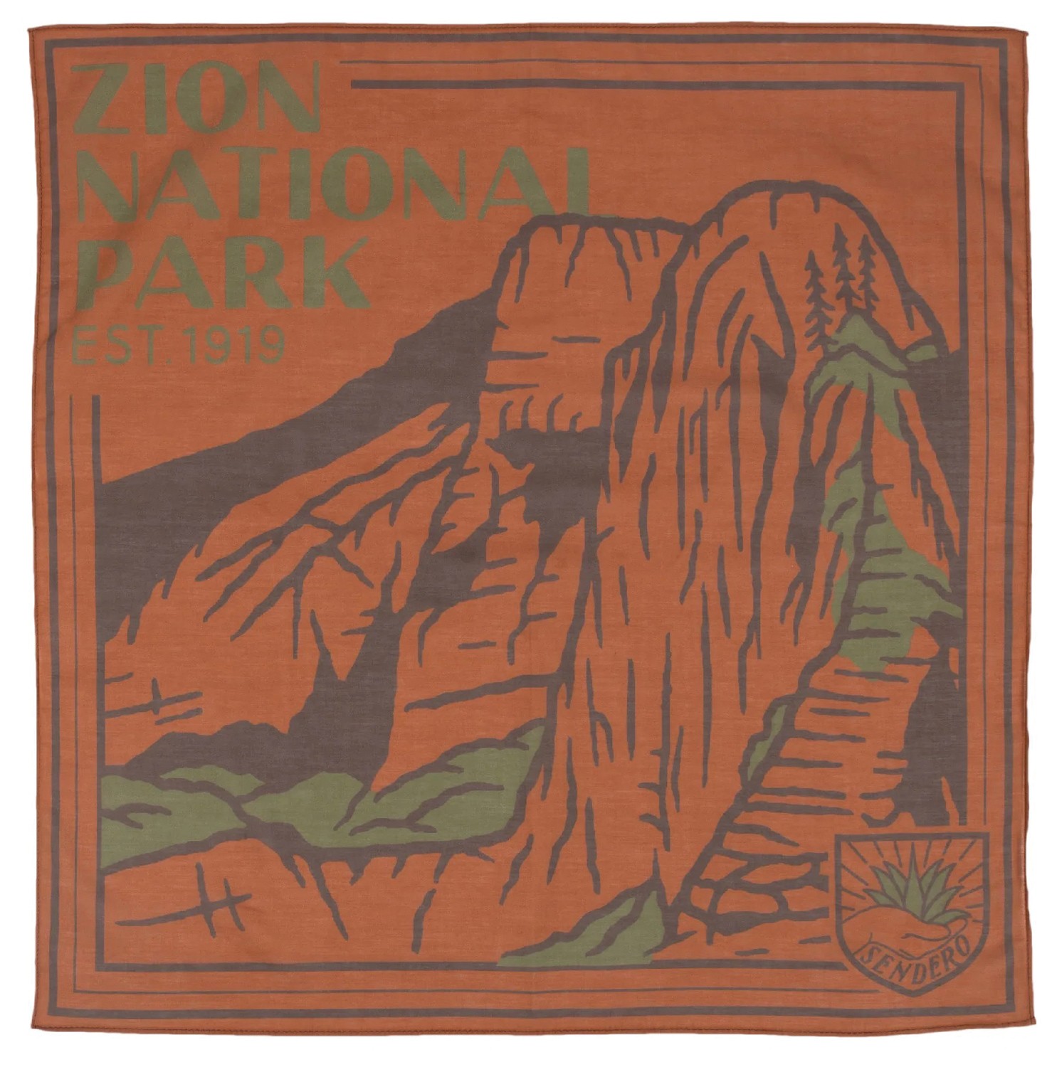 Бандана Sendero Provisions Zion Natl Park