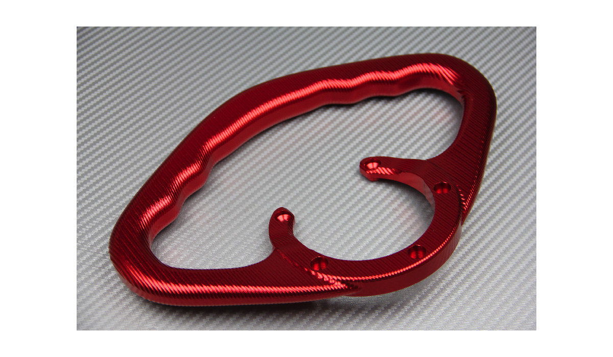 Poignée passager rouge pour réservoir Ducati Monster S2R 800 2002-2006