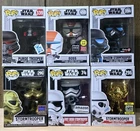 Star Wars Funko Pop Gold Stormtrooper Bundle Purge Shadow  Trooper Boss Gaming