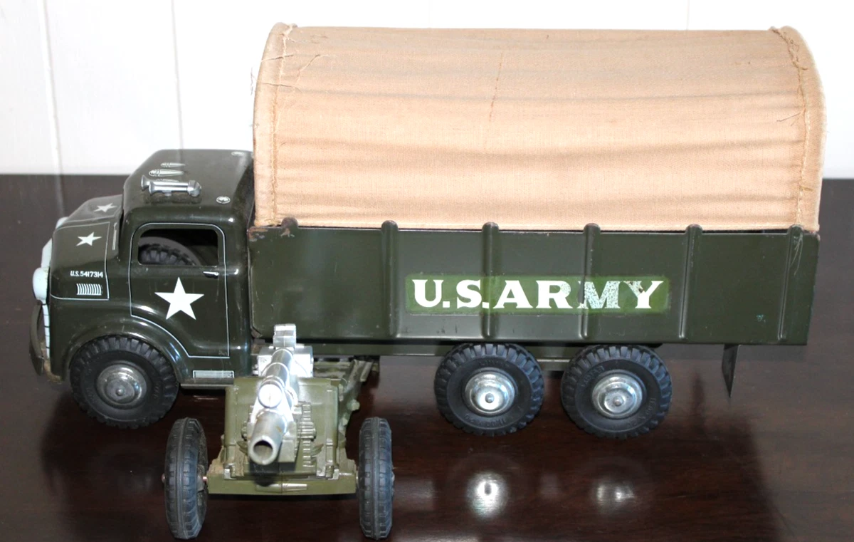 Marx Army Toys In Vintage Manufacture Diecast Cars, Trucks & Vans