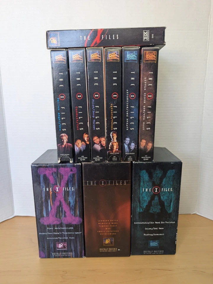 X-Files VHS 16 Tape Collection lot 90s Videos Television Show Sci-Fi Aliens - Image 2 of 2