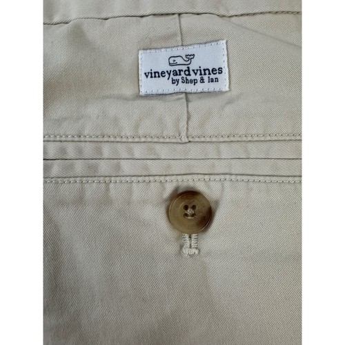 Vineyard Vines Khaki Shorts Causal Stretch Adjustable Waist Boys Size 16 - Picture 4 of 5