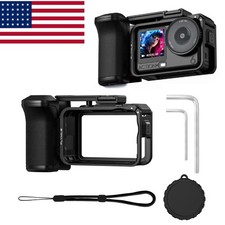 For DJI OSMO Action 6 Camera Handheld Case Cover Hand Grip Lens Cap Portable US