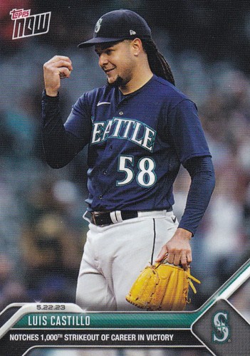 2023 Topps Now 332 Luis Castillo