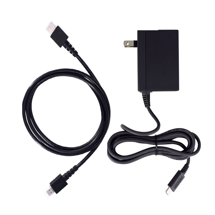 Original Nintendo Switch AC Power Adapter Charger and HDMI Cable