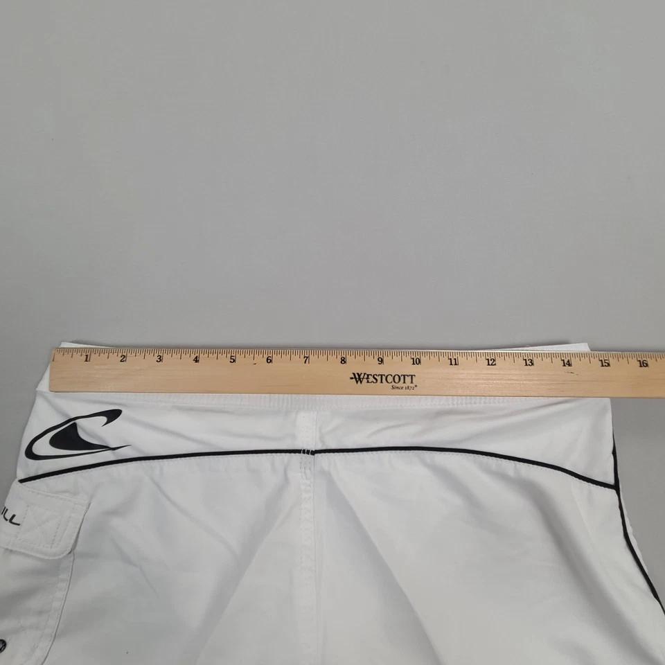 Bañador O'Neill para mujer 5 pantalones cortos blancos playa surf ropa deportiva Foto 3 de 4