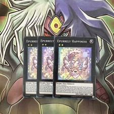 OP21-EN010 x3 Epurrely Happiness Super Rare  Excellent Condition Yugioh -