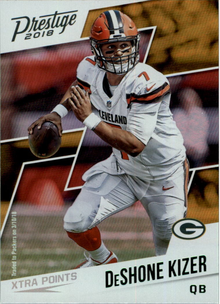 2018 Prestige Xtra Points Green #20 DeShone Kizer - FB