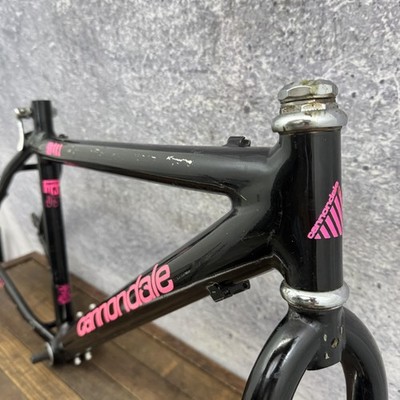 Vintage Cannondale SM400 MTB Frame 15 17 3.0 Aluminum Black Pink