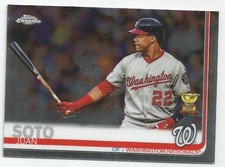 2019 Topps Chrome Juan Soto All-Star Rookie Cup #155 Washington Nationals Mets