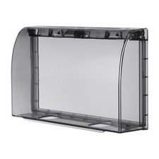 7.4 x 4.53 x 1.57 Inch Outlet Cover Box, Transparent Black