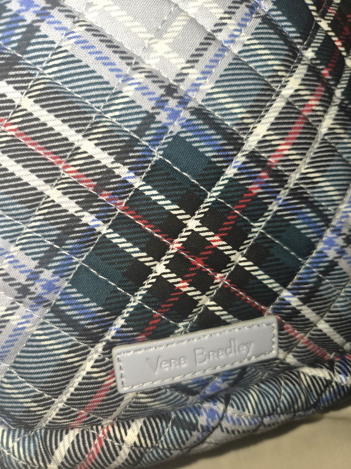 Vera Bradley, Essential Sling Backpack, "Snowy Plaid"   New with Tag, Beautiful! thumbnail 17