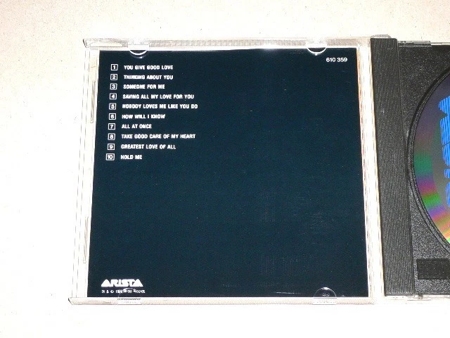 Whitney Houston CD UK & Europe NM/NM