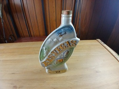 Jim Beam Liquor Decanter Kentucky Straight Bourbon Whiskey 86 Proof Empty