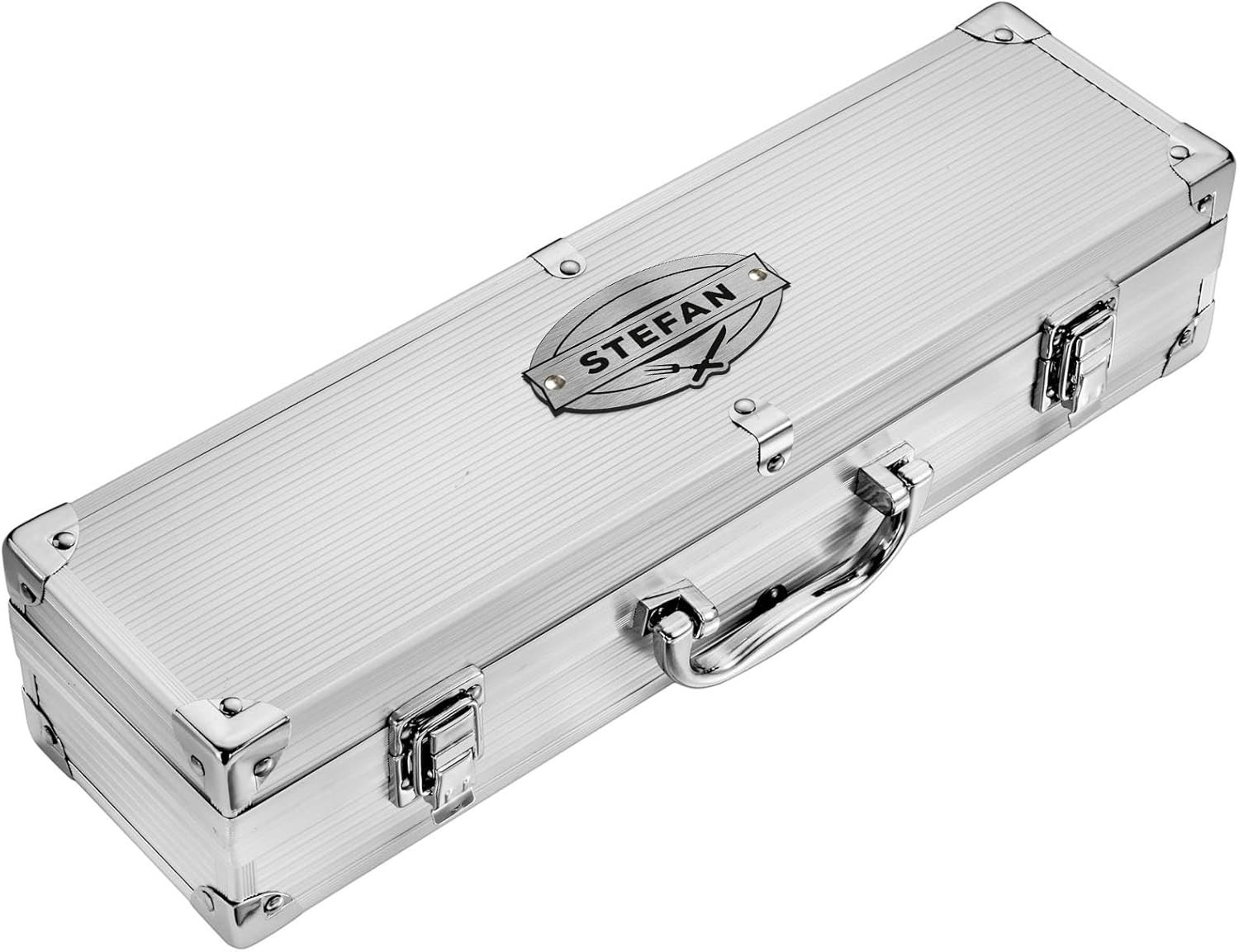 Idea Regalo Papà: Kit BBQ Personalizzato | Set Acciaio Inox