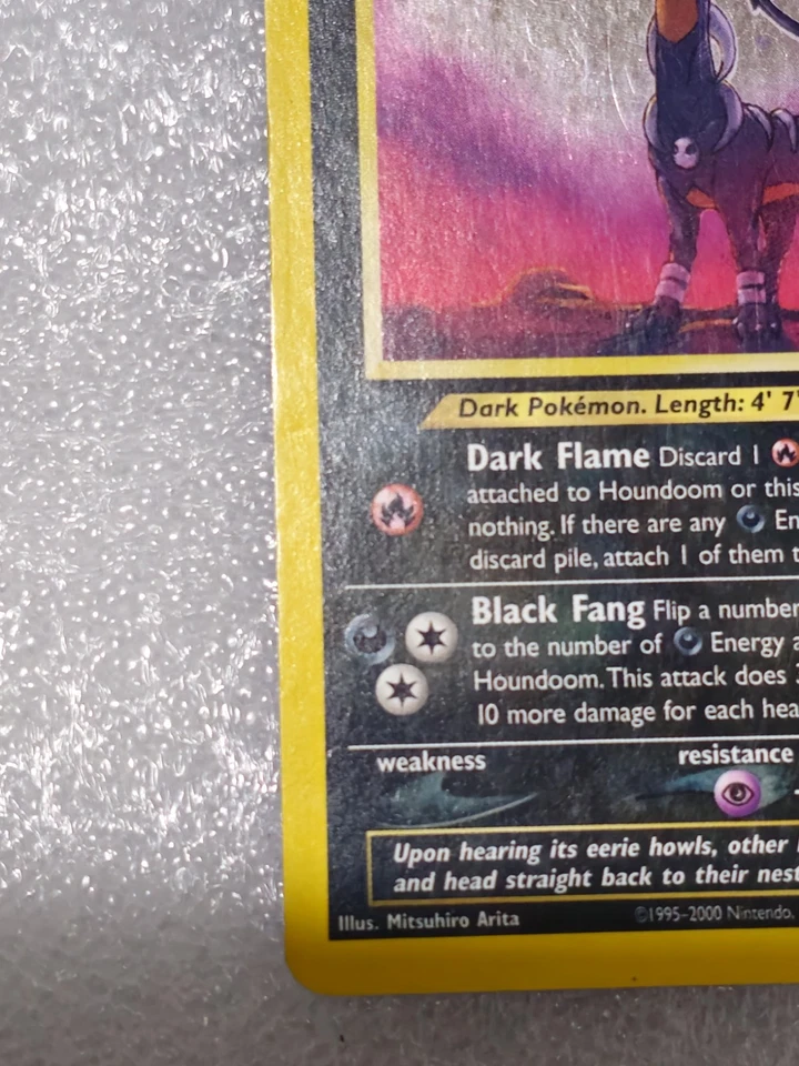 Houndoom Neo Revelation Holo Card 08/64 Unlimited Edition - Image 3 of 4