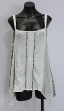 Sugarfox Women's Sleeveless Cami Knit Textured Top NC3 Multicolor Size 2XL