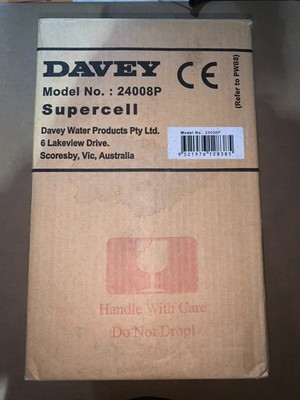 Davey Water 24008P Steel Supercell Pressure Tank