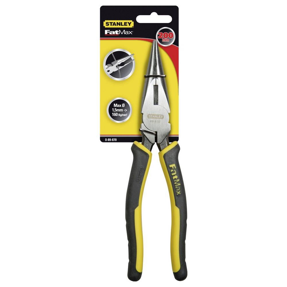 Pince à bouts pointus Stanley 0-89-870 pour câblage et modélisme de précision