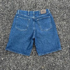 Wrangler Men's 34" Relaxed Fit Blue Jean Shorts